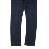 TOMMY HILFIGER Womens Jeans Blue Slim Straight W28 L29