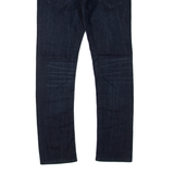 TOMMY HILFIGER Womens Jeans Blue Slim Straight W28 L29