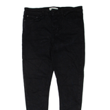 REISS Womens Jeans Black Regular Skinny W30 L27
