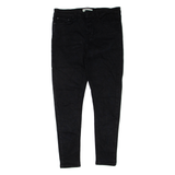 REISS Womens Jeans Black Regular Skinny W30 L27