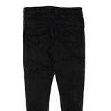 REISS Womens Jeans Black Regular Skinny W30 L27
