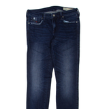 DIESEL Distressed Womens Jeans Blue Regular Skinny W28 L32