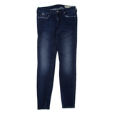 DIESEL Distressed Womens Jeans Blue Regular Skinny W28 L32