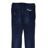 DIESEL Distressed Womens Jeans Blue Regular Skinny W28 L32