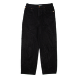 REISS Mens Jeans Black Loose Straight W30 L27