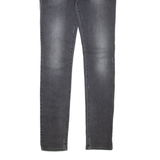 DIESEL Womens Jeans Grey Regular Skinny Stone Wash W26 L32