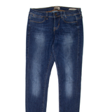 GUESS Womens Jeans Blue Regular Skinny Stone Wash W28 L34