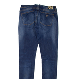 GUESS Womens Jeans Blue Regular Skinny Stone Wash W28 L34