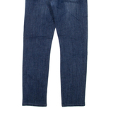 TOMMY HILFIGER Womens Jeans Blue Slim Straight W28 L30