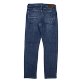 TOMMY HILFIGER Womens Jeans Blue Slim Straight W28 L30