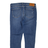 TOMMY HILFIGER Distressed Womens Jeans Blue Regular Skinny W32 L27