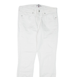 TOMMY HILFIGER Womens Jeans White Regular Skinny W30 L31
