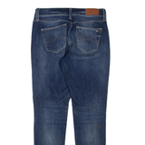 TOMMY HILFIGER Womens Jeans Blue Regular Skinny Stone Wash W28 L30