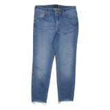 LEE Womens Jeans Blue Regular Skinny W28 L26