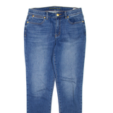 MICHAEL KORS Womens Jeans Blue Regular Skinny W28 L30
