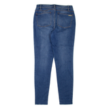 MICHAEL KORS Womens Jeans Blue Regular Skinny W28 L30
