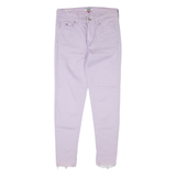 TOMMY JEANS Womens Jeans Purple Regular Skinny W27 L26
