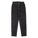 LEVI'S 550 Womens Jeans Black Regular Mom W25 L30