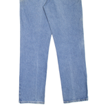 CARHARTT Workwear Mens Jeans Blue Regular Straight Stone Wash W34 L34