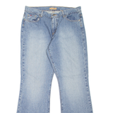 TOMMY JEANS Womens Jeans Blue Relaxed Bootcut Stone Wash W34 L32