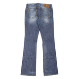 GUESS Premium Daredevil Womens Jeans Blue Regular Bootcut Stone Wash W29 L34