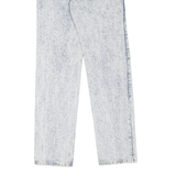 LEE Womens Jeans Blue Slim Tapered 90s Acid Wash W30 L34