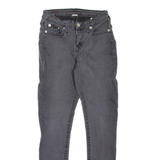 TRUE RELIGION Womens Jeans Grey Slim Skinny W24 L29