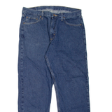 WRANGLER Mens Jeans Blue Relaxed Straight W36 L30