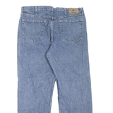 WRANGLER Mens Jeans Blue Relaxed Straight W36 L30