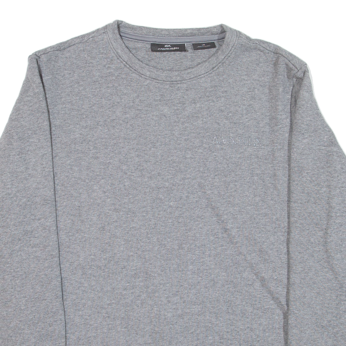 CALVIN KLEIN Mens Sweatshirt Grey L