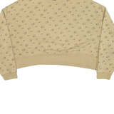 NIKE Cropped Womens Sweatshirt Beige M