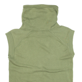 NIKE Sleeveless Mens Sweatshirt Green High Neck XS