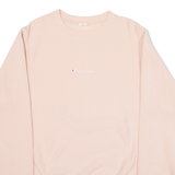 CHAMPION REVERSE WEAVE Womens Sweatshirt Pink XS