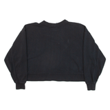 NIKE Cropped Womens Sweatshirt Black S