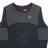 NIKE Cropped Womens Sweatshirt Black M