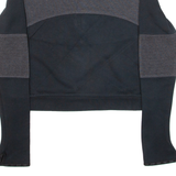 NIKE Cropped Womens Sweatshirt Black M