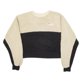 FILA Cropped Womens Sweatshirt Black M