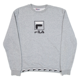 FILA Mens Sweatshirt Grey S