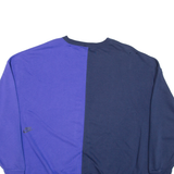 NIKE Womens Sweatshirt Blue XS