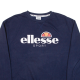 ELLESSE Womens Sweatshirt Blue UK 14