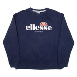 ELLESSE Womens Sweatshirt Blue UK 14