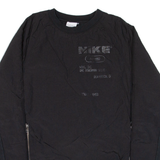 NIKE Mens Sweatshirt Black XS