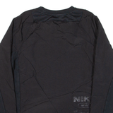 NIKE Mens Sweatshirt Black XS