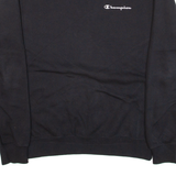 CHAMPION Mens Sweatshirt Black S
