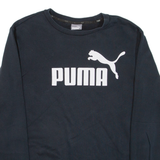 PUMA Mens Sweatshirt Blue S