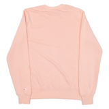 CHAMPION Womens Sweatshirt Pink S