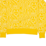 CHAMPION Womens Sweatshirt Orange XS