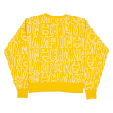 CHAMPION Womens Sweatshirt Orange XS