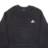 ADIDAS Womens Sweatshirt Black XS