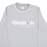 REEBOK Womens Sweatshirt Grey L